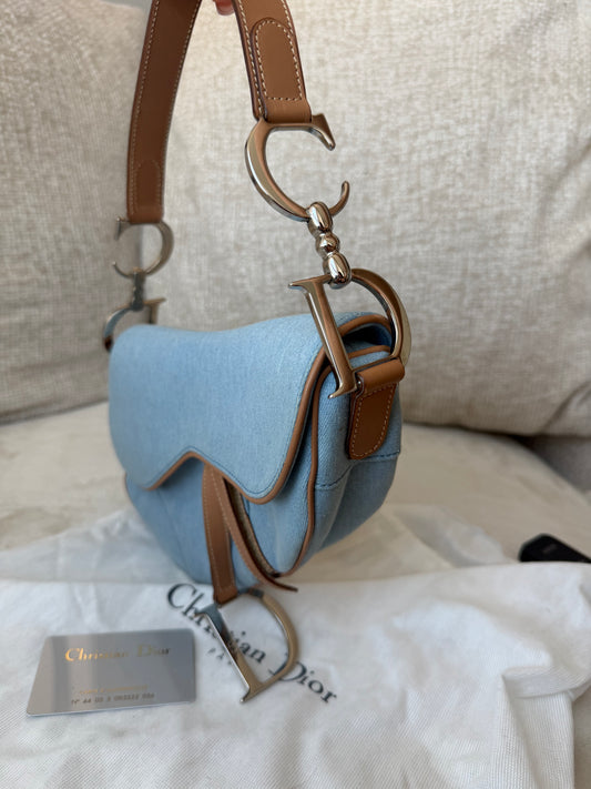 Vintage Christian Dior Saddle Bag