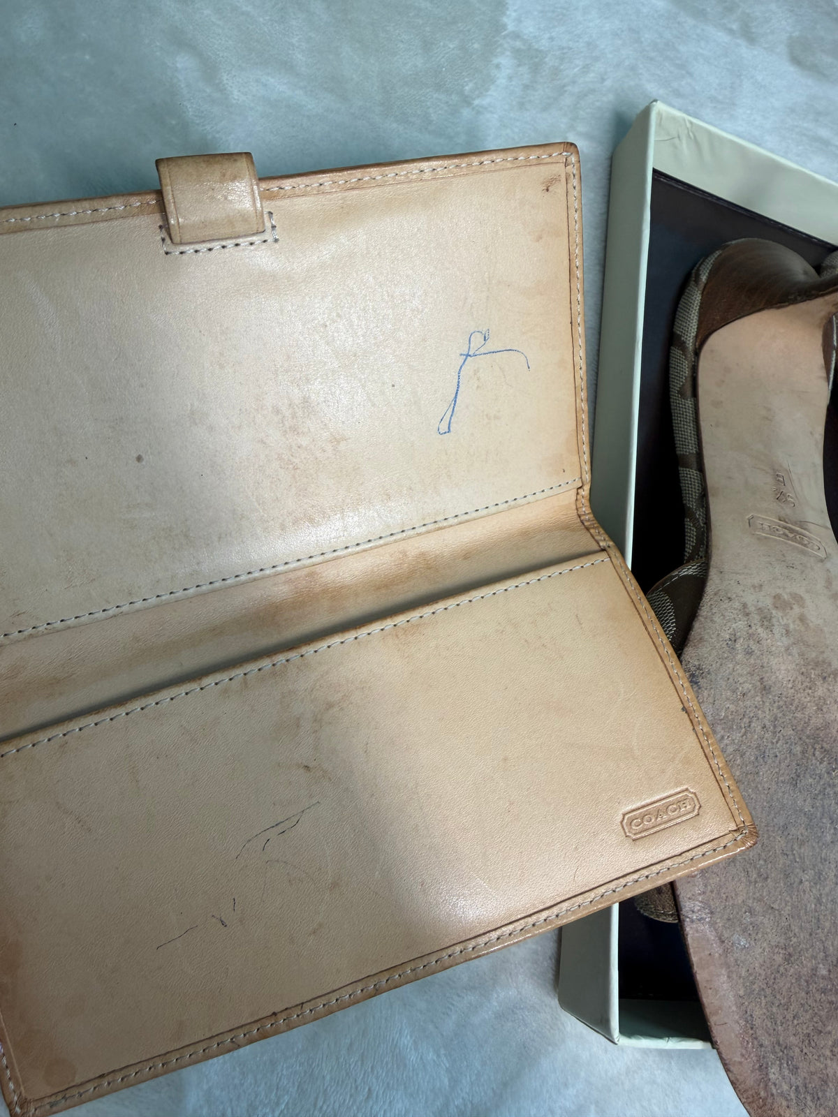 Vintage Coach Kitten heels