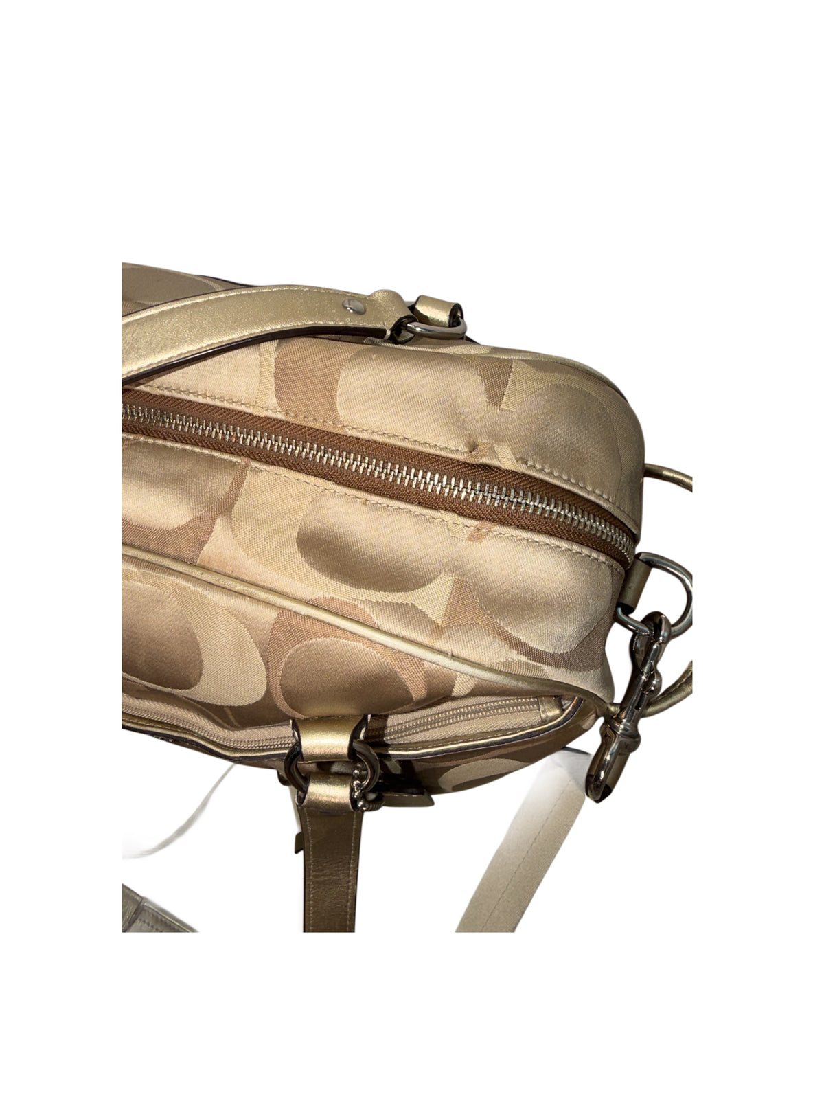 Vintage Coach weekender bag
