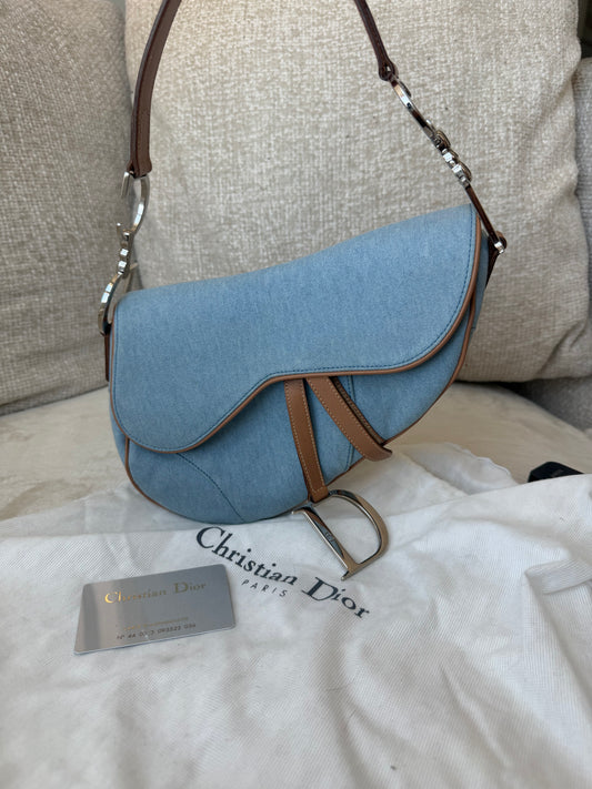 Vintage Christian Dior Saddle Bag