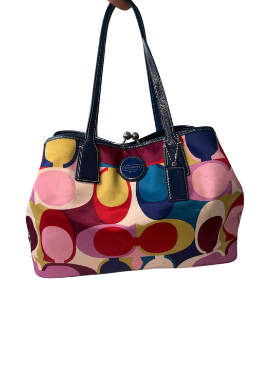 Coach Kisslock shoulder bag