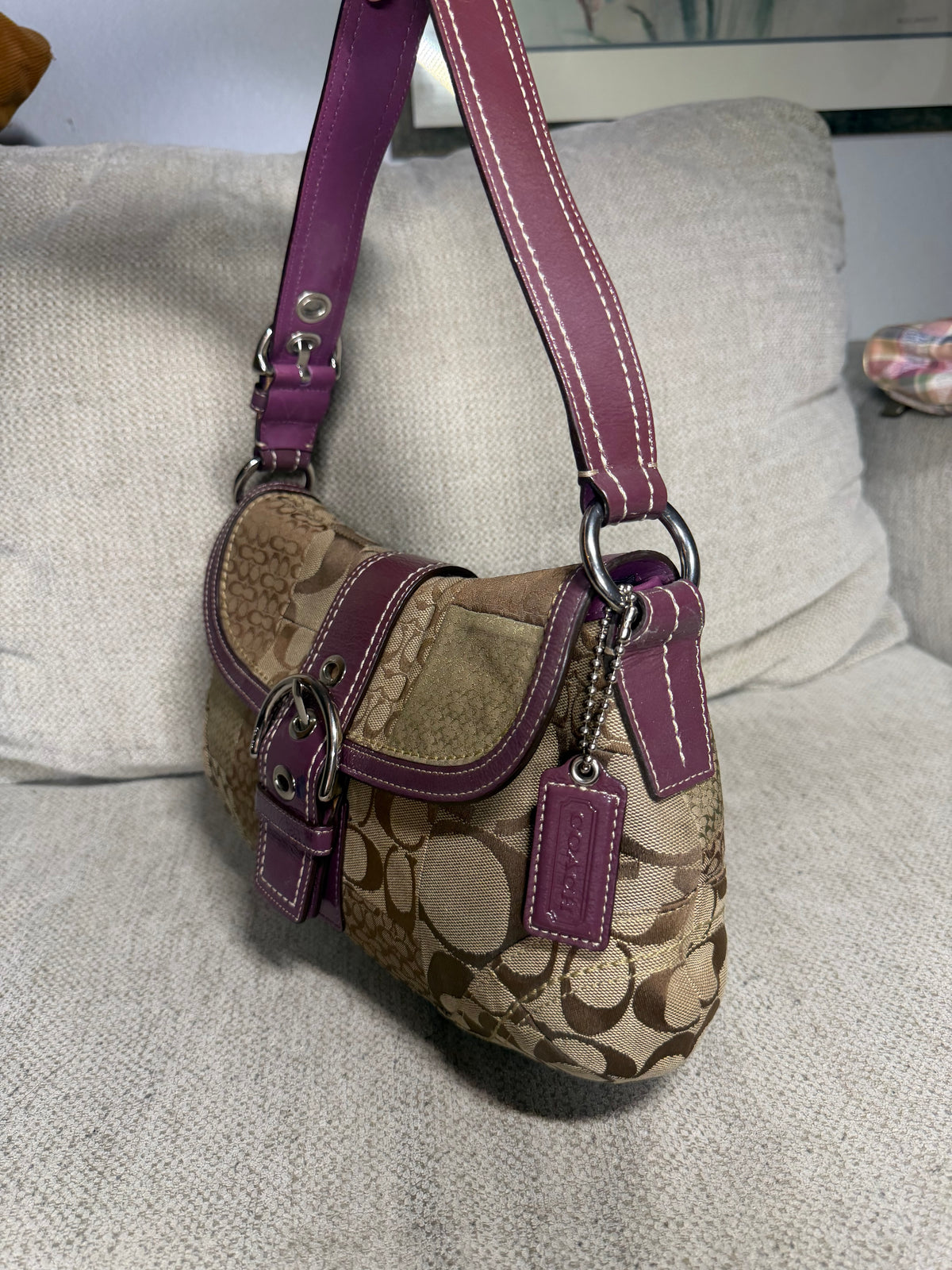 Coach Patchwork Shoulder Bag