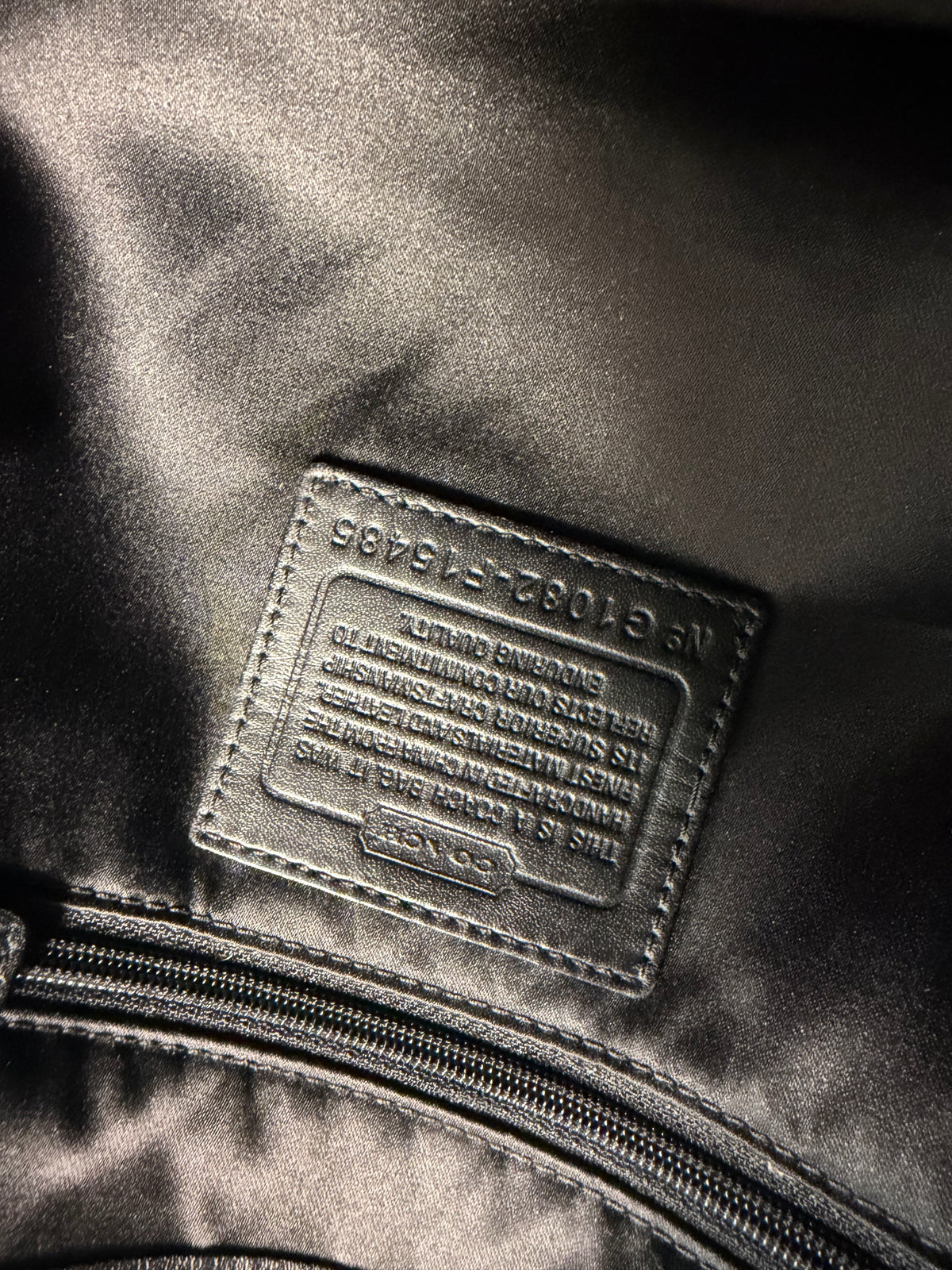 Coach Plaid SoHo
