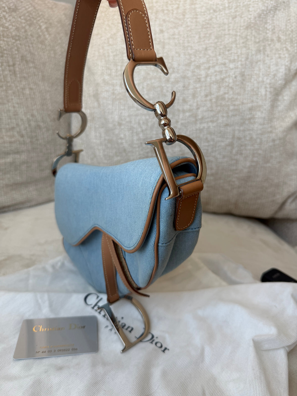 Vintage Christian Dior Saddle Bag