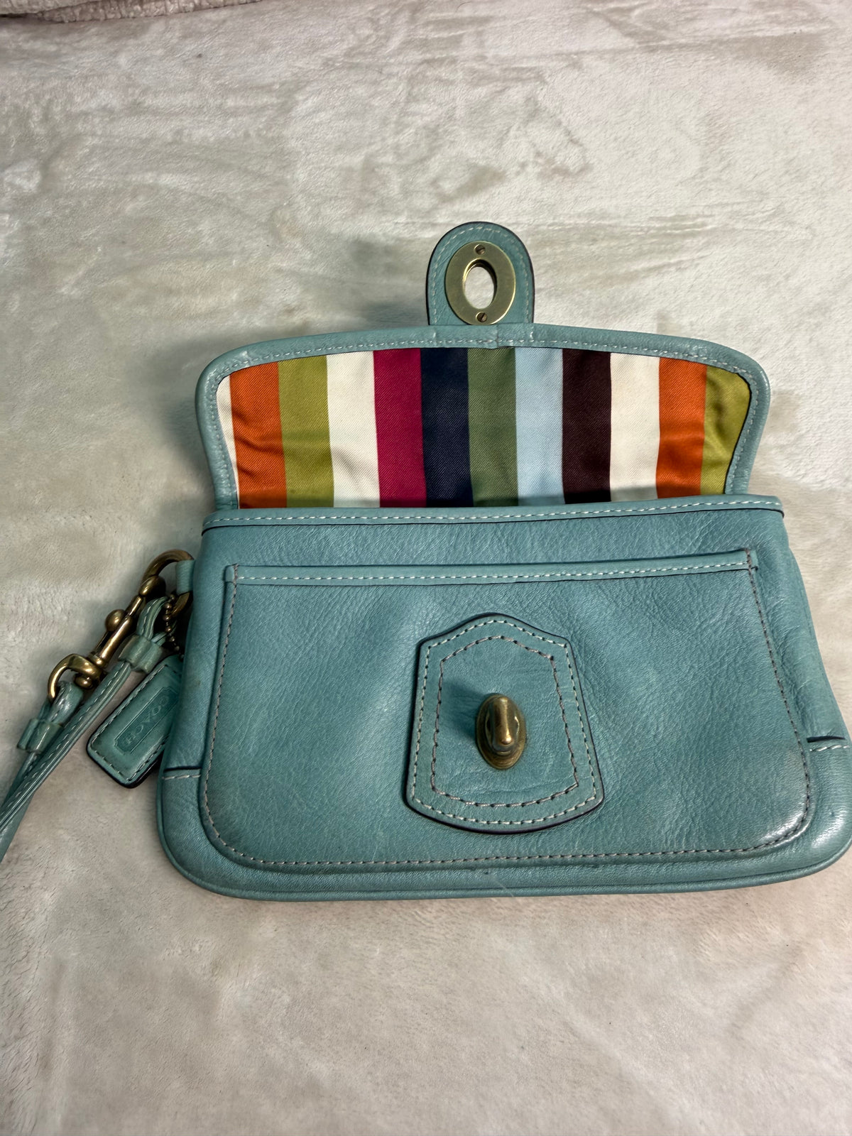 Vintage Coach Wristlet