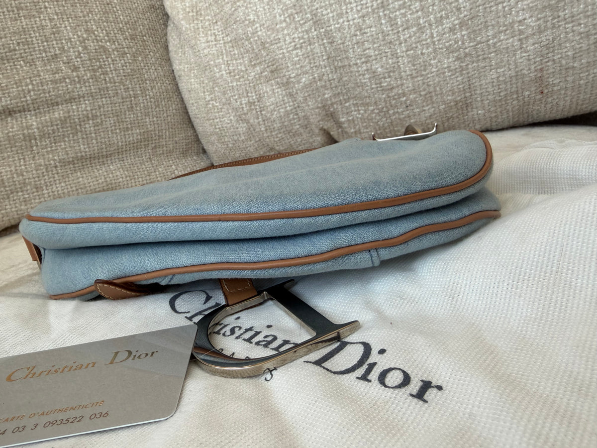 Vintage Christian Dior Saddle Bag
