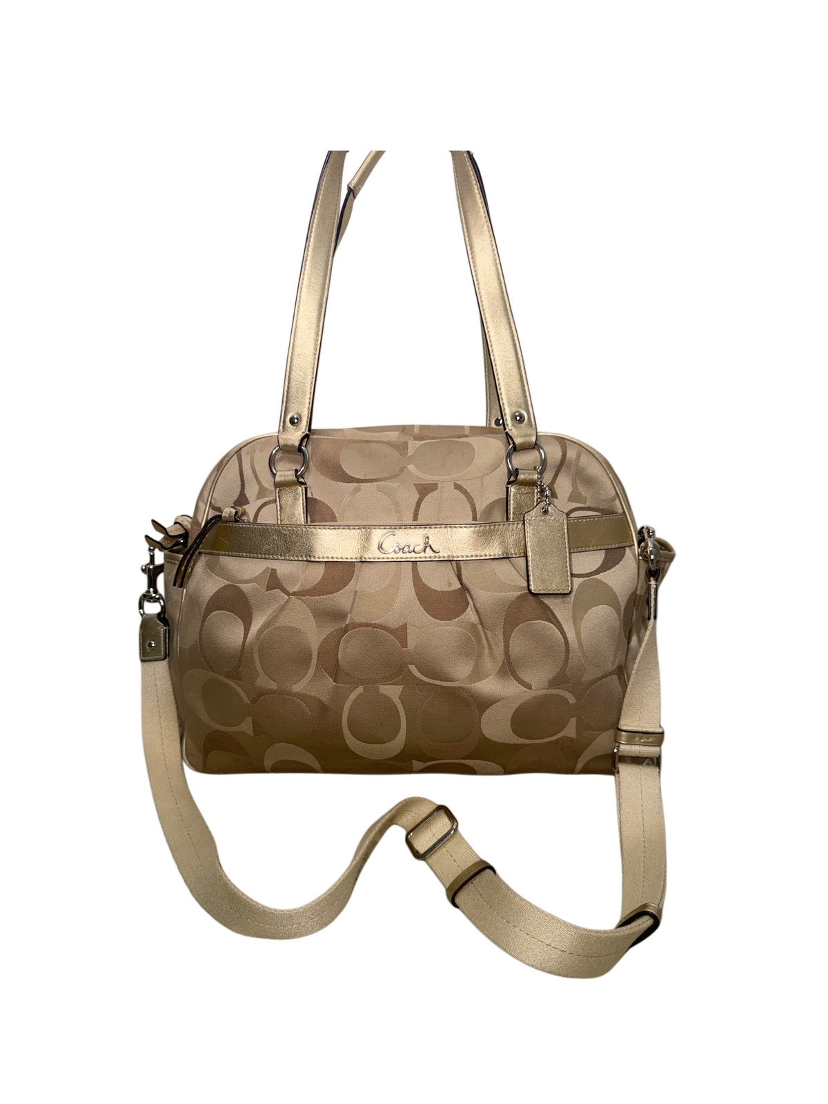 Vintage Coach weekender bag