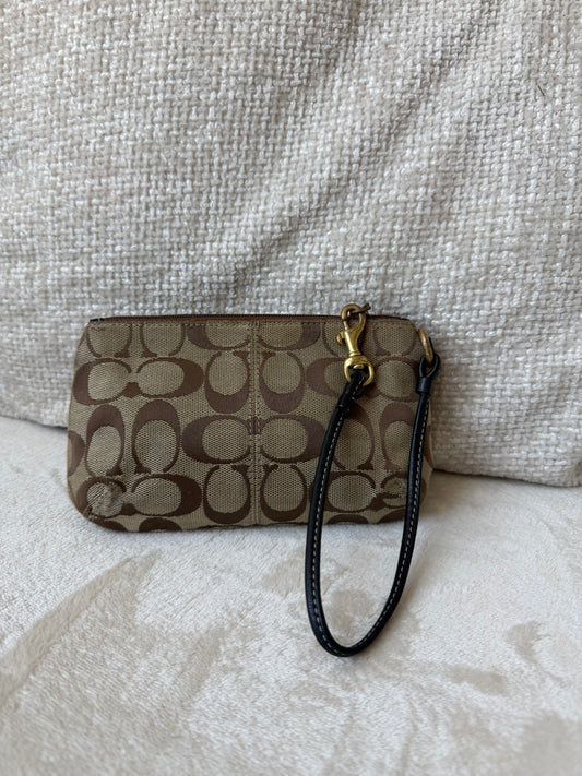 Coach wristlet