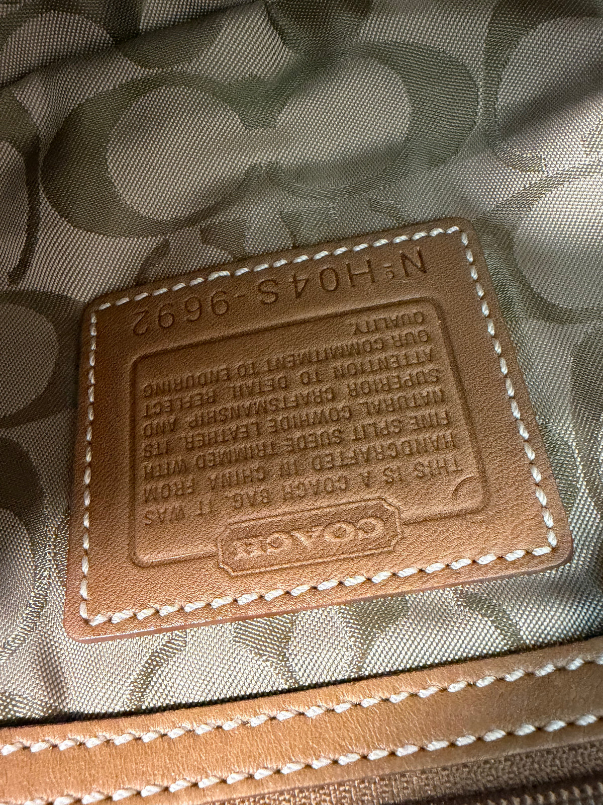 Vintage Coach SoHo