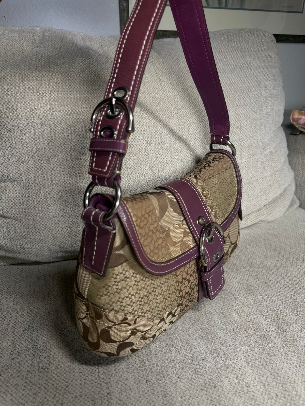 Coach Patchwork Shoulder Bag