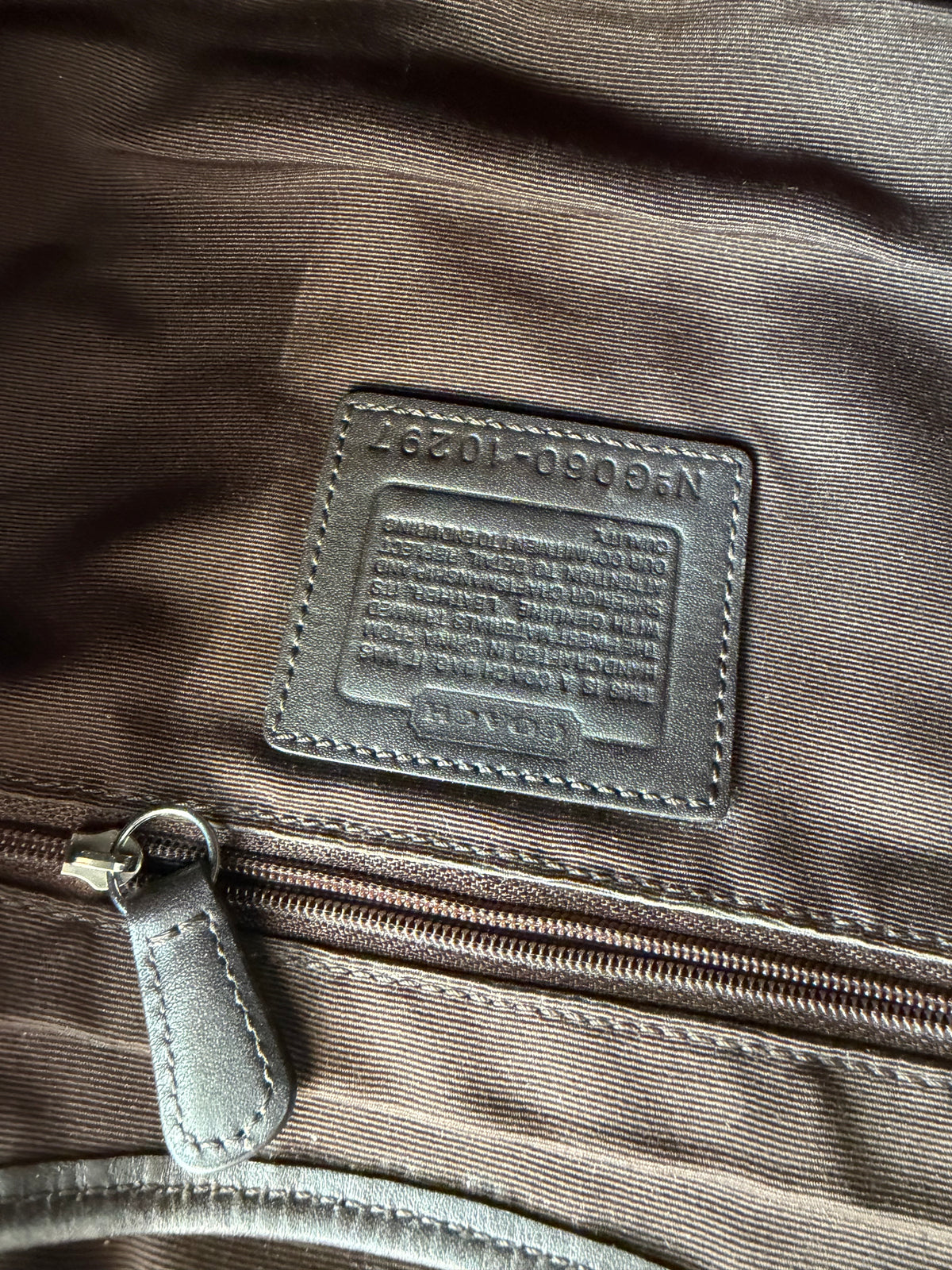 Vintage Coach Baguette