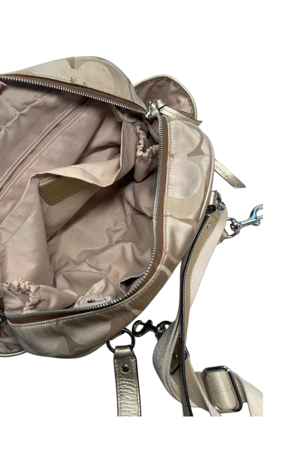 Vintage Coach weekender bag